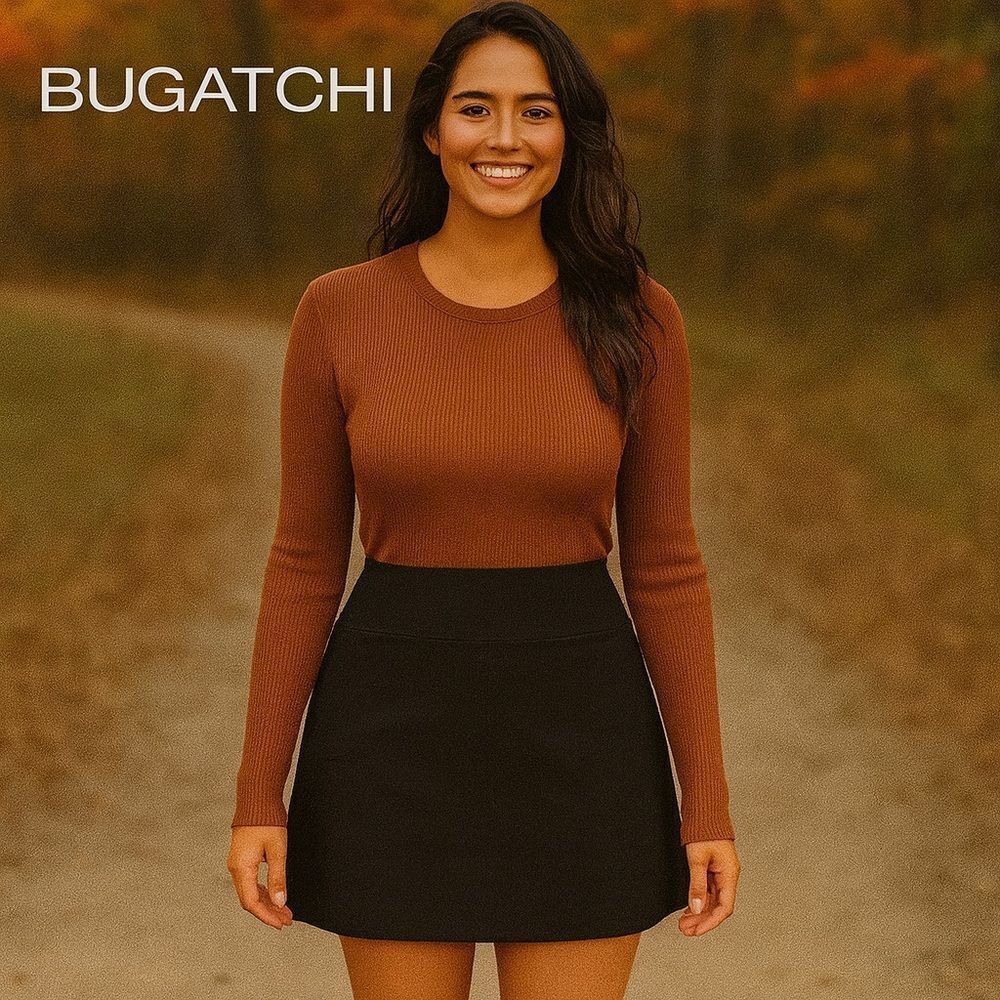 New Bugatchi Black Women's Skirt 10